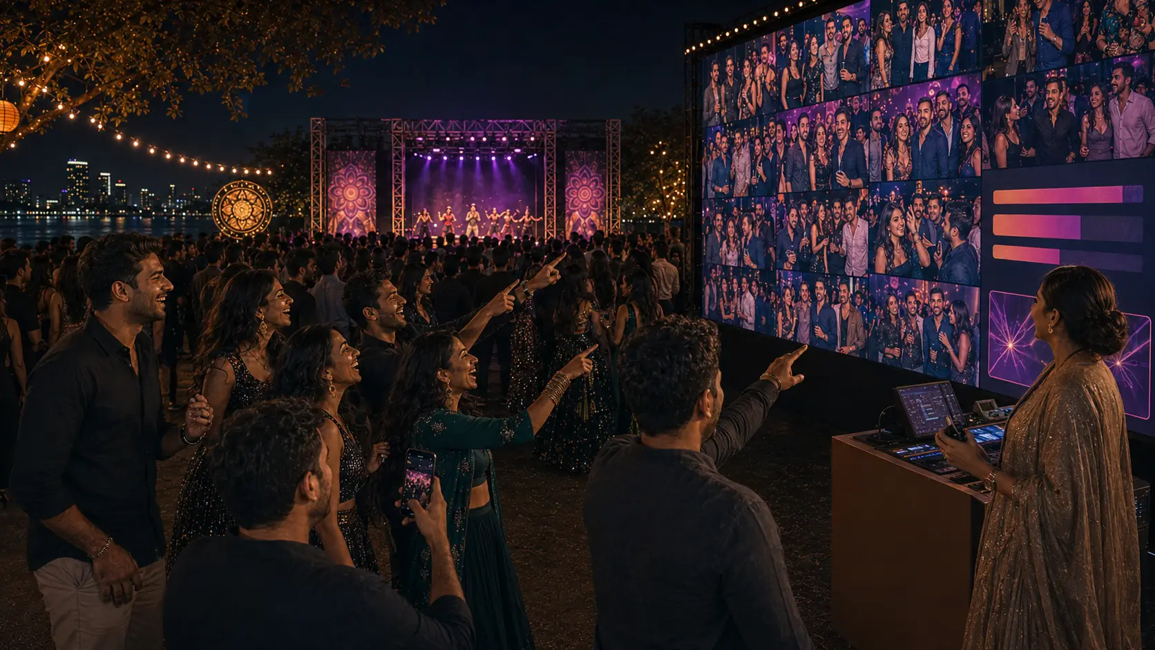 The festival sees itself.